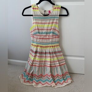 Plenty by Tracy Reese Sleeveless colorful Striped Party Dress Size 0P petites